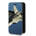 Дизайнерский горизонтальный чехол-книжка для Iphone 13 Pro Max Самолеты