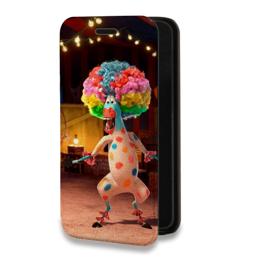 Дизайнерский горизонтальный чехол-книжка для Samsung Galaxy A51 Мадагаскар