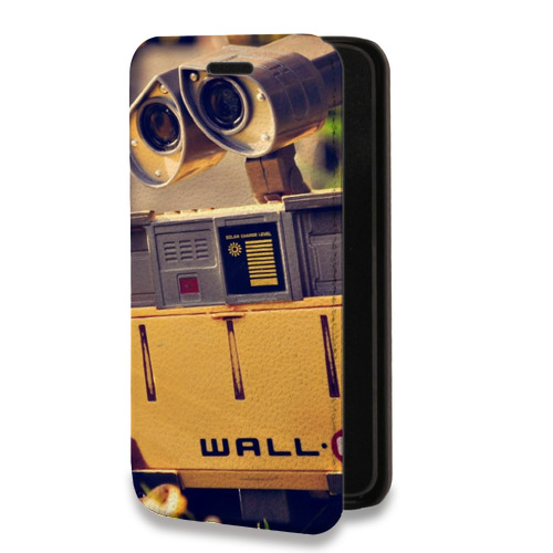 Дизайнерский горизонтальный чехол-книжка для Iphone 14 Pro Max Валли
