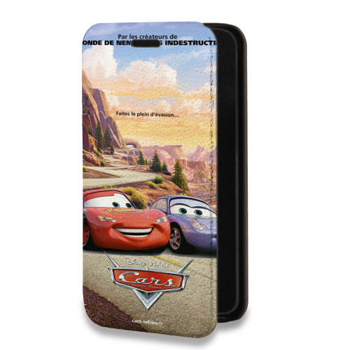 Дизайнерский горизонтальный чехол-книжка для Xiaomi Redmi 10 Тачки