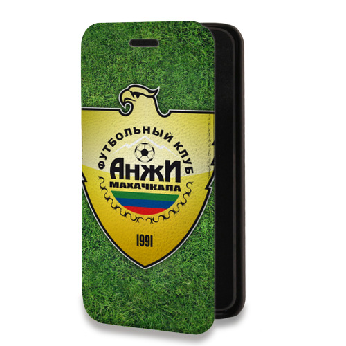 Дизайнерский горизонтальный чехол-книжка для Iphone 14 Pro Max Анжи
