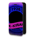 Дизайнерский горизонтальный чехол-книжка для Iphone 11 Pro Кубань
