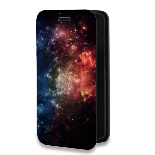 Дизайнерский горизонтальный чехол-книжка для Samsung Galaxy S22 Ultra Креатив дизайн