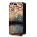 Дизайнерский горизонтальный чехол-книжка для Samsung Galaxy S22 Ultra Креатив дизайн