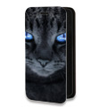 Дизайнерский горизонтальный чехол-книжка для Iphone 11 Pro Кошки