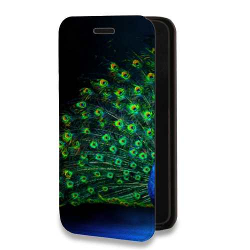 Дизайнерский горизонтальный чехол-книжка для Samsung Galaxy S10 Lite Павлины