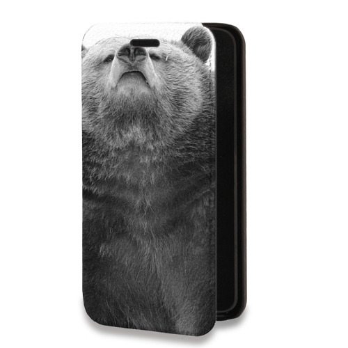 Дизайнерский горизонтальный чехол-книжка для Huawei Mate 10 Pro Медведи
