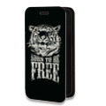 Дизайнерский горизонтальный чехол-книжка для Realme 7 Pro Тигры