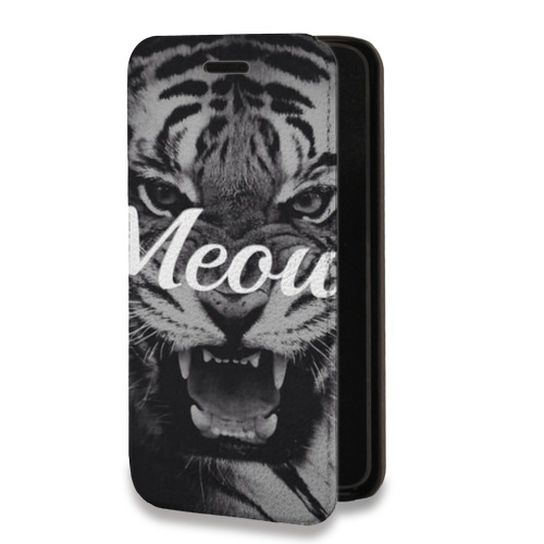 Дизайнерский горизонтальный чехол-книжка для Meizu 16th Plus Тигры