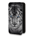 Дизайнерский горизонтальный чехол-книжка для Realme 6 Pro Тигры