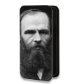 Дизайнерский горизонтальный чехол-книжка для Iphone 11 Pro Max Федор Достоевский