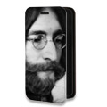 Дизайнерский горизонтальный чехол-книжка для Samsung Galaxy S9 Джон Леннон