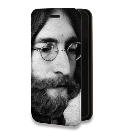 Дизайнерский горизонтальный чехол-книжка для Nokia 1.4 Джон Леннон