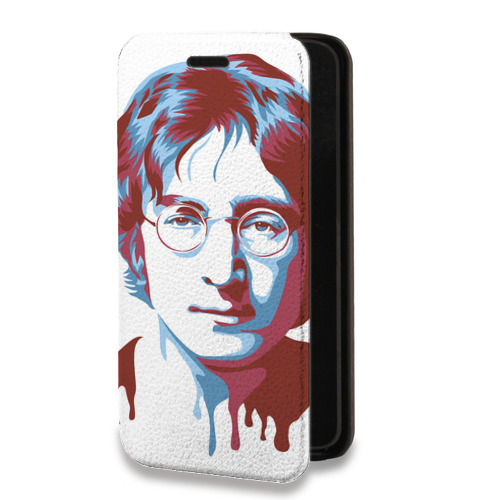 Дизайнерский горизонтальный чехол-книжка для Iphone 11 Pro Джон Леннон