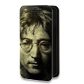 Дизайнерский горизонтальный чехол-книжка для Iphone 11 Джон Леннон