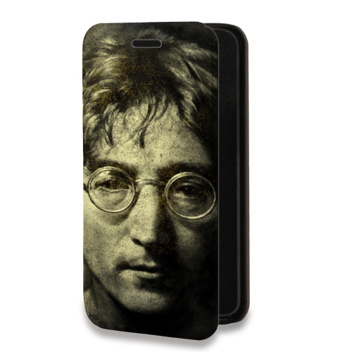 Дизайнерский горизонтальный чехол-книжка для Alcatel One Touch Idol 2 mini Джон Леннон