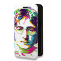 Дизайнерский горизонтальный чехол-книжка для Nokia 1.4 Джон Леннон