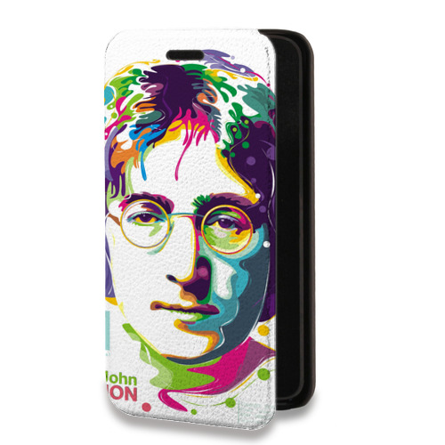 Дизайнерский горизонтальный чехол-книжка для Google Pixel 6 Джон Леннон