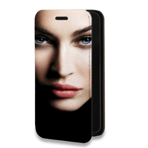 Дизайнерский горизонтальный чехол-книжка для Iphone 14 Pro Меган Фокс