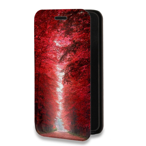 Дизайнерский горизонтальный чехол-книжка для OnePlus 8T Лес