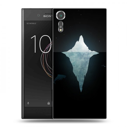 Дизайнерский пластиковый чехол для Sony Xperia XZs Льды