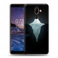 Дизайнерский пластиковый чехол для Nokia 7 Plus Льды