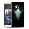 Дизайнерский пластиковый чехол для HTC One (M7) Dual SIM Льды