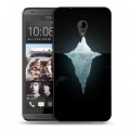 Дизайнерский пластиковый чехол для HTC Desire 700 Льды