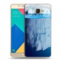 Дизайнерский силиконовый чехол для Samsung Galaxy A9 Льды