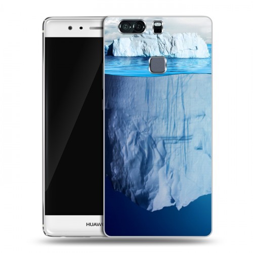 Дизайнерский пластиковый чехол для Huawei P9 Plus Льды