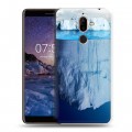 Дизайнерский пластиковый чехол для Nokia 7 Plus Льды