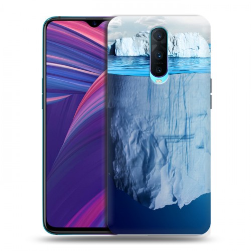 Дизайнерский пластиковый чехол для OPPO RX17 Pro Льды