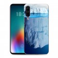 Дизайнерский силиконовый чехол для Meizu 16T Льды