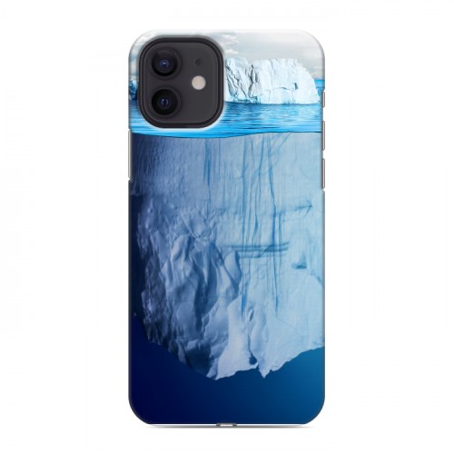 Дизайнерский силиконовый чехол для Iphone 12 Льды