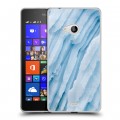 Дизайнерский пластиковый чехол для Microsoft Lumia 540 Льды