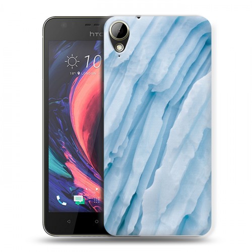 Дизайнерский пластиковый чехол для HTC Desire 10 Lifestyle Льды