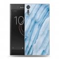 Дизайнерский пластиковый чехол для Sony Xperia XZs Льды