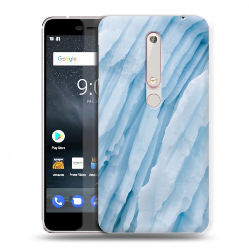 Дизайнерский пластиковый чехол для Nokia 6 (2018) Льды