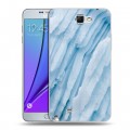 Дизайнерский пластиковый чехол для Samsung Galaxy Note 2 Льды