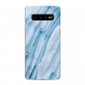 Дизайнерский силиконовый чехол для Samsung Galaxy S10 Льды