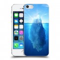Дизайнерский пластиковый чехол для Iphone 5s Льды