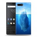 Дизайнерский пластиковый чехол для BlackBerry KEY2 Льды