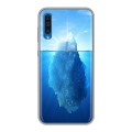 Дизайнерский пластиковый чехол для Samsung Galaxy A50 Льды