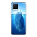 Дизайнерский силиконовый чехол для Realme 8 Льды