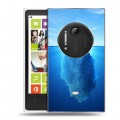 Дизайнерский пластиковый чехол для Nokia Lumia 1020 Льды