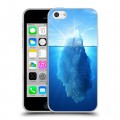 Дизайнерский пластиковый чехол для Iphone 5c Льды