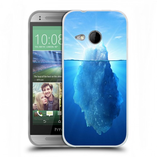 Дизайнерский пластиковый чехол для HTC One mini 2 Льды
