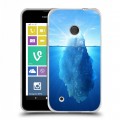 Дизайнерский пластиковый чехол для Nokia Lumia 530 Льды