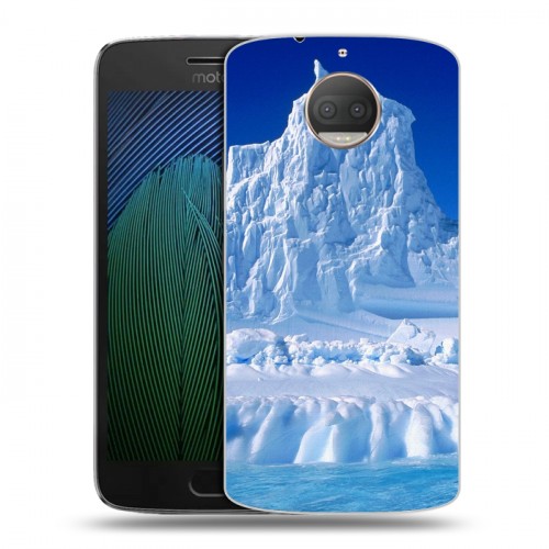 Дизайнерский пластиковый чехол для Motorola Moto G5s Plus Льды