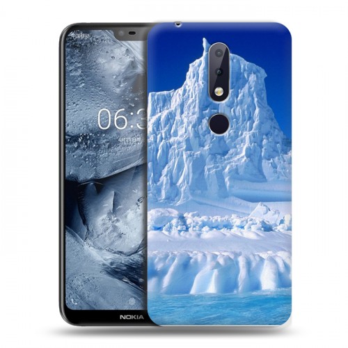 Дизайнерский пластиковый чехол для Nokia 6.1 Plus Льды